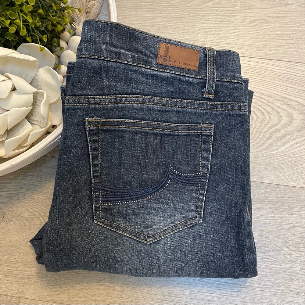 I jeans by Buffalo Landis Distressed Boot Jeans 32/33